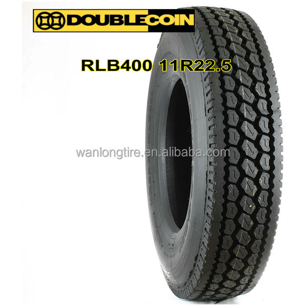 DOUBLECOIN TRUAK TIRES 315/80R22.5 RLB450 RR202 Heavy duty radial TBR truck tyres