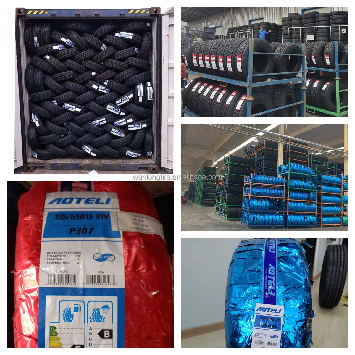 Car Tyre 195 60 r15 Radio Car Tyres 225\/50r17  235\/65\/r17  185\/65r15  Brand Aoteli PCR Tire