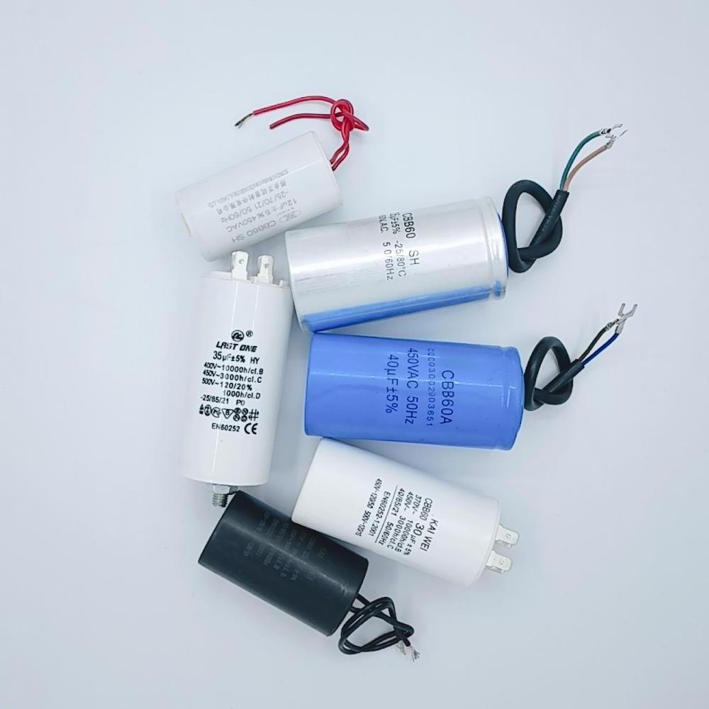 cbb60 motor run capacitor/cd60 best capacitor/cbb60 capacitor 450vac 50 60hz 25 70 21