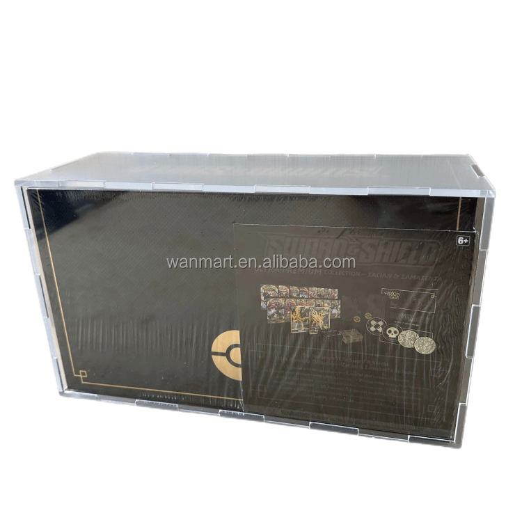 Pokemon Acrylic Precious Collector Box Display Case Acrylic Premium Card Display