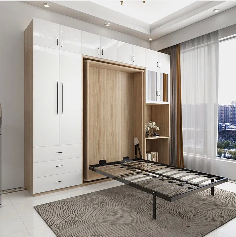 New Style Modern Hidden Rotating Murphy Bed