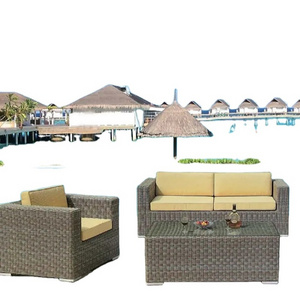 2023 new design Garden Furniture Rattan Sofa Cane Furniture