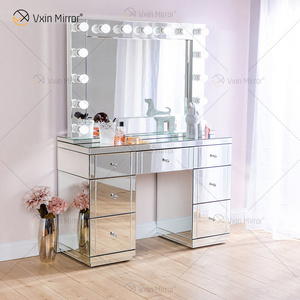 New Elegant makeup table and Cosmetic table with Makeup organizer  Bedroom furniture and Dresser with mirror