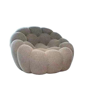 Pumpkin Designer Lazy Fabric Sofa Dreamhause High Quality Hot Sale Italian Simple Round Sofa Bubble