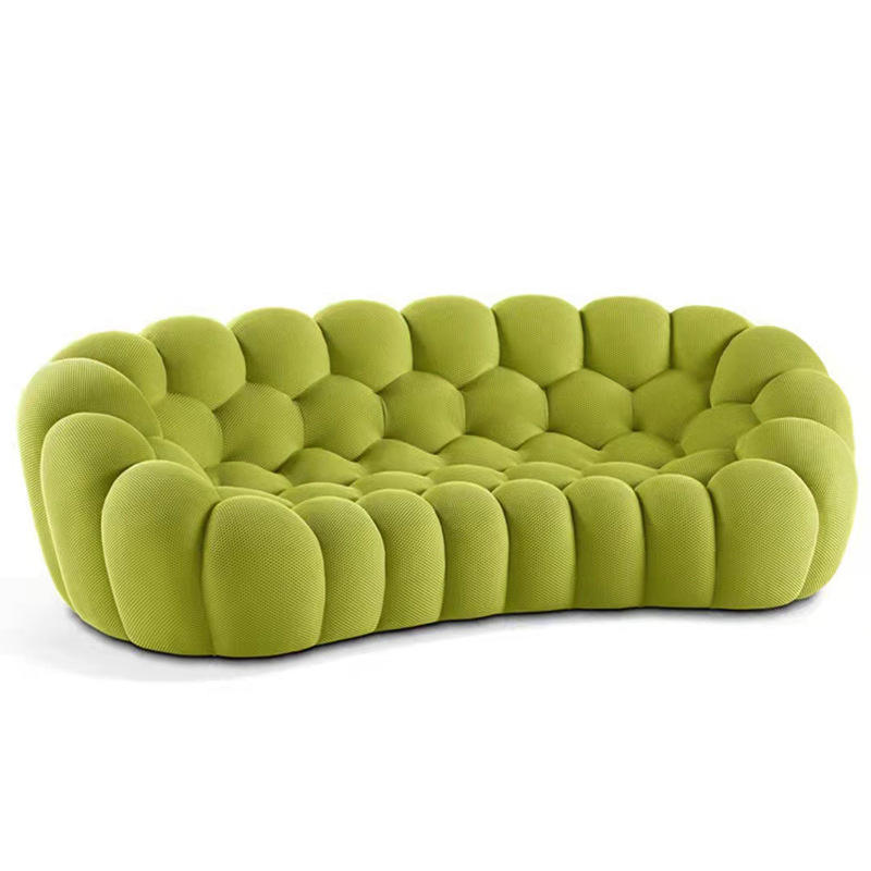 Pumpkin Designer Lazy Fabric Sofa Dreamhause High Quality Hot Sale Italian Simple Round Sofa Bubble