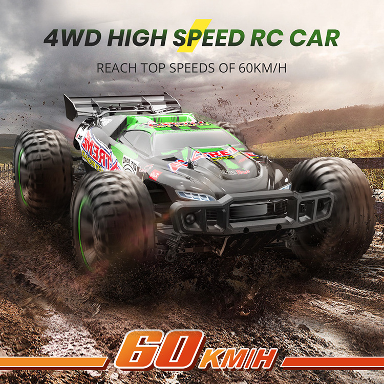 201E Waterproof 4x4 2.4Ghz 1:10 scale rc cars for adults with high speed 60km/h hottest selling fastest Brushless rc car 1/10