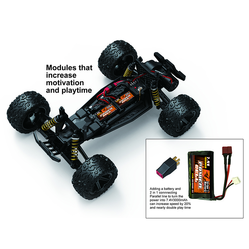 2024 Hot Selling 1/8 Scale Fastest Cars Good Price 2.4G 4WD Rc Remote Car Radio Control Toys For Kid