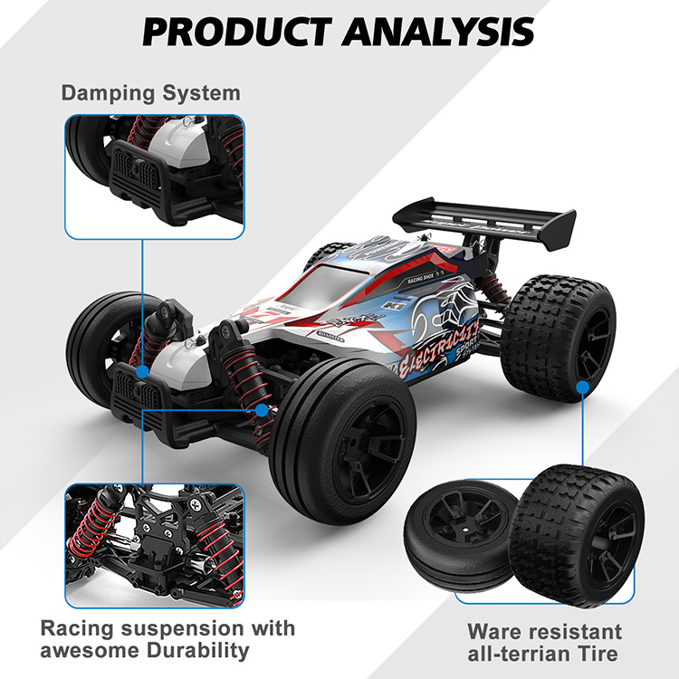 9306E children toy remote control drift racing rc car monster truck high speed buggy 1:18 scale 2.4g 4wd 40km/h RTR tire