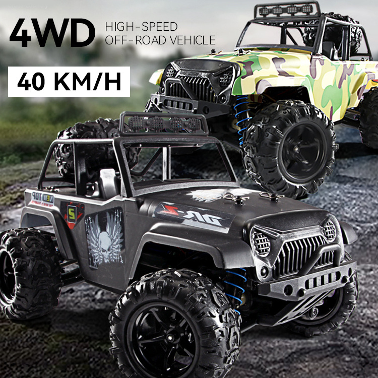 Remote Control Toys Fast Sport Car 1/18 Rc Off Road Vehicle Electric 4Wd Climbing Truck High Speed Hobby Model