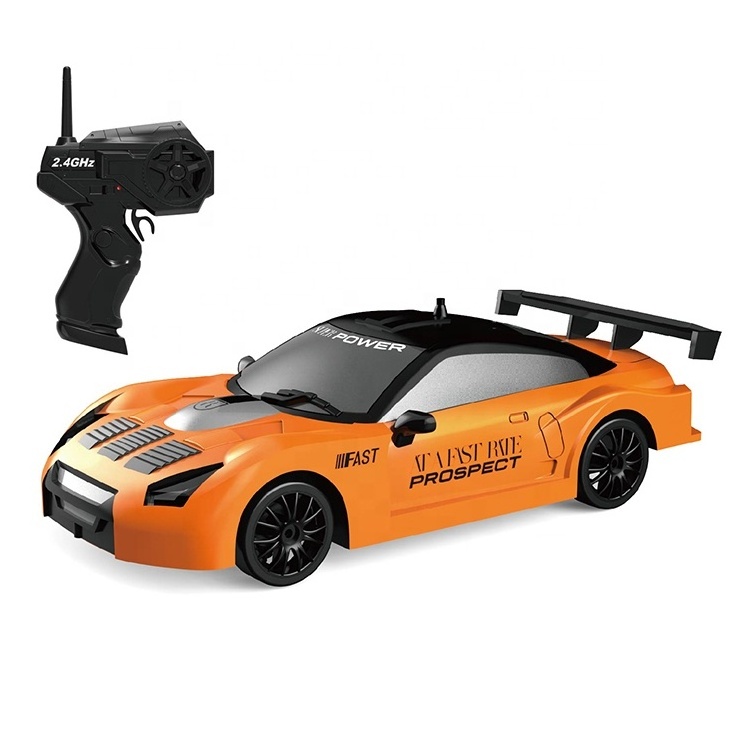 1:24 2.4G Radio Control Toys 4Ch Stunt Small 4X4 Tpr Wheel Racing With Led Light 15 Km/H Mini Rc Drift Car