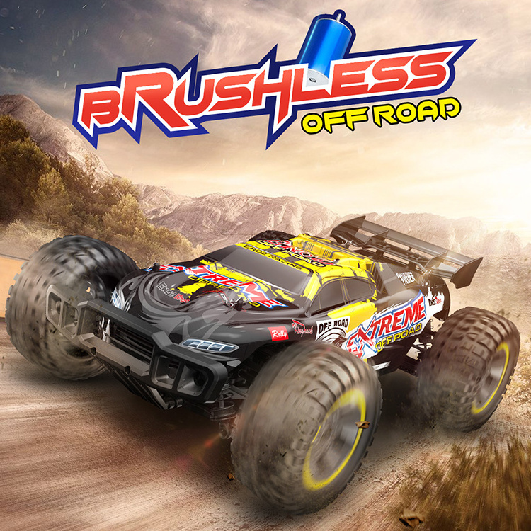 201E Waterproof 4x4 2.4Ghz 1:10 scale rc cars for adults with high speed 60km/h hottest selling fastest Brushless rc car 1/10