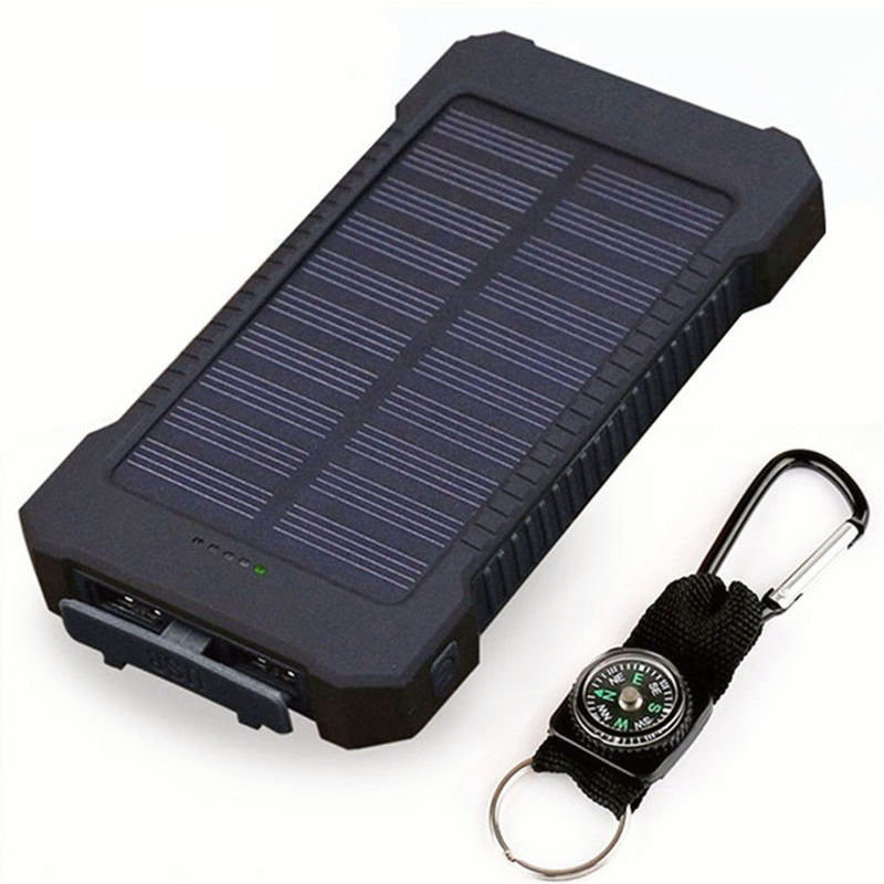 New Products Oem Fast Charging Waterproof Powerbank 20000mah Solar Charger Power Bank 80000mah Portable Battery For Mobile Phone