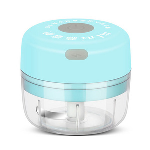 Usb Charging Smart Portable Mini Electric Garlic Chopper Electric Meat Grinder Vegetable Chopper