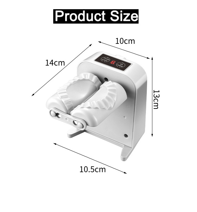 Non-slip Base Dumpling Maker Press 2 Speed Gears Household Automatic Electric Dumpling Maker