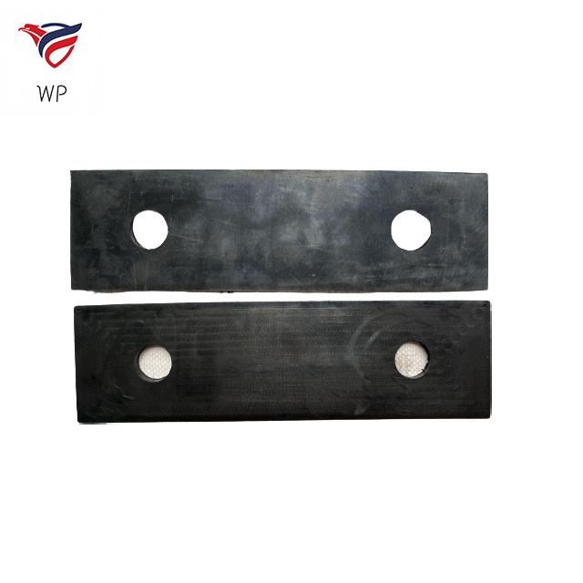 High Quality Rubber Rail Pad crane Rail Construction  Rail Track Damping EVA Pad For Railway Steel Sleeper