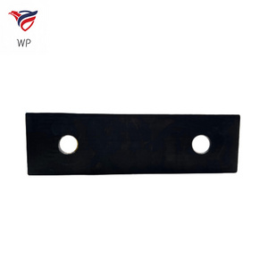 High Quality Rubber Rail Pad crane Rail Construction  Rail Track Damping EVA Pad For Railway Steel Sleeper