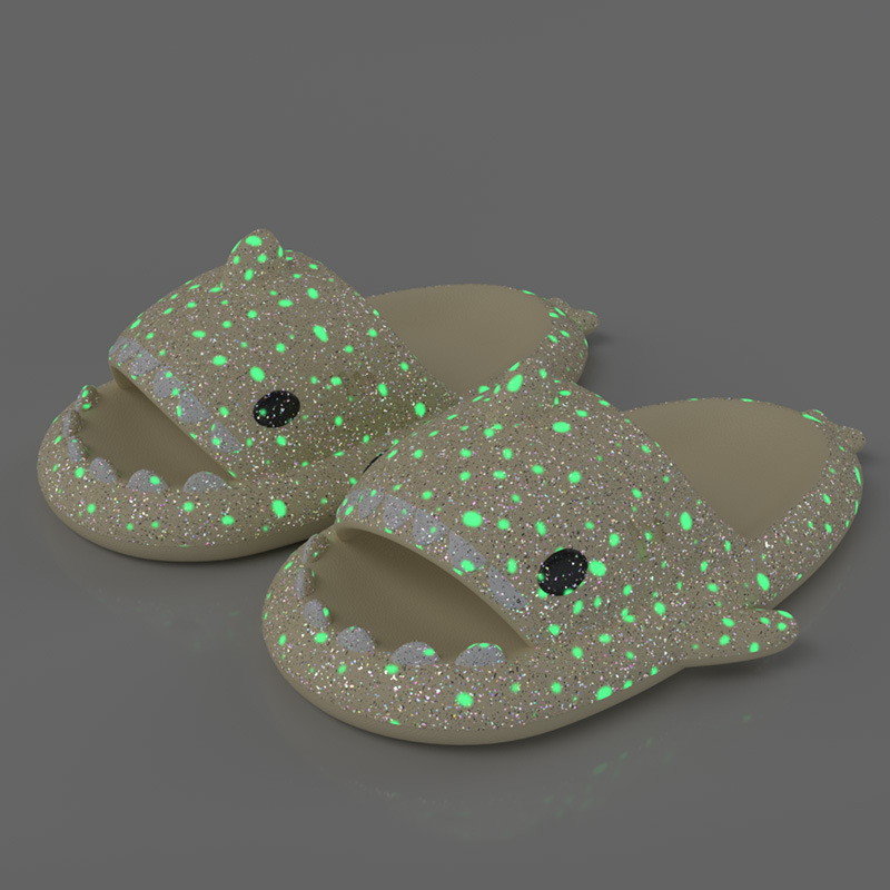 2023  Shark Slippers Women Men Cute Cartoon Slippers Couple Soft Slides Funny Home Shoes Adults