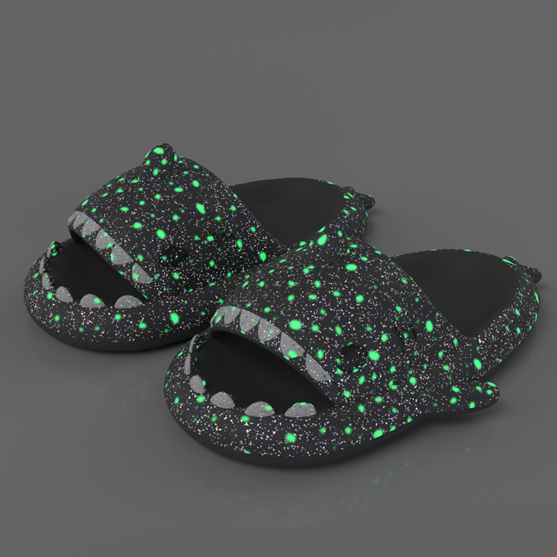 2023  Shark Slippers Women Men Cute Cartoon Slippers Couple Soft Slides Funny Home Shoes Adults