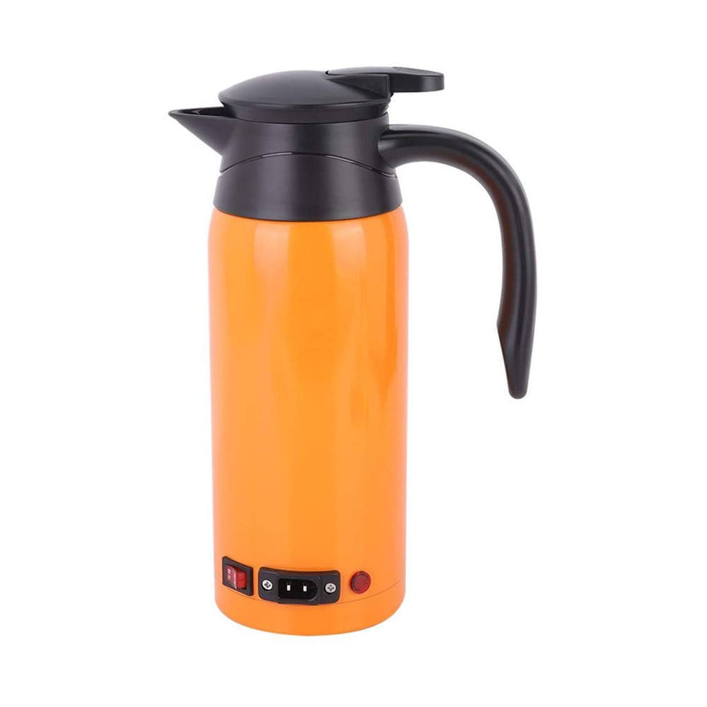 Wholesale 800ml 12V 24V Car Water Kettle Car Cigarette Lighter  Large Capacity Portable Car Electric Water Kettle