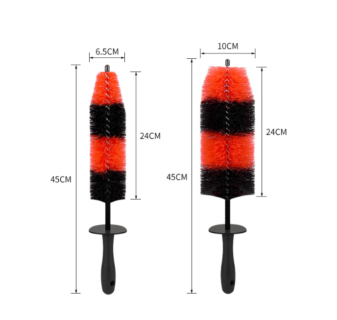 Factory Supply Hot Selling Car Wheel Steel Rim Cleaning Brush Car Hub Cleaning Brush