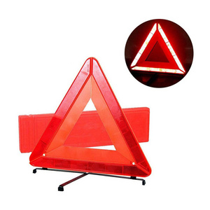 Warning Reflective Triangle Foldable Triangle Reflector Alerts Car Emergency Kit Roadside 43CM Warning Triangle with CE