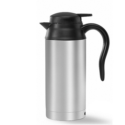 HOT Sell Portable Water Heater Travel Water Kettle 12V 750ml Stainless Steel Coffee Pot Tea Car Water Kettle