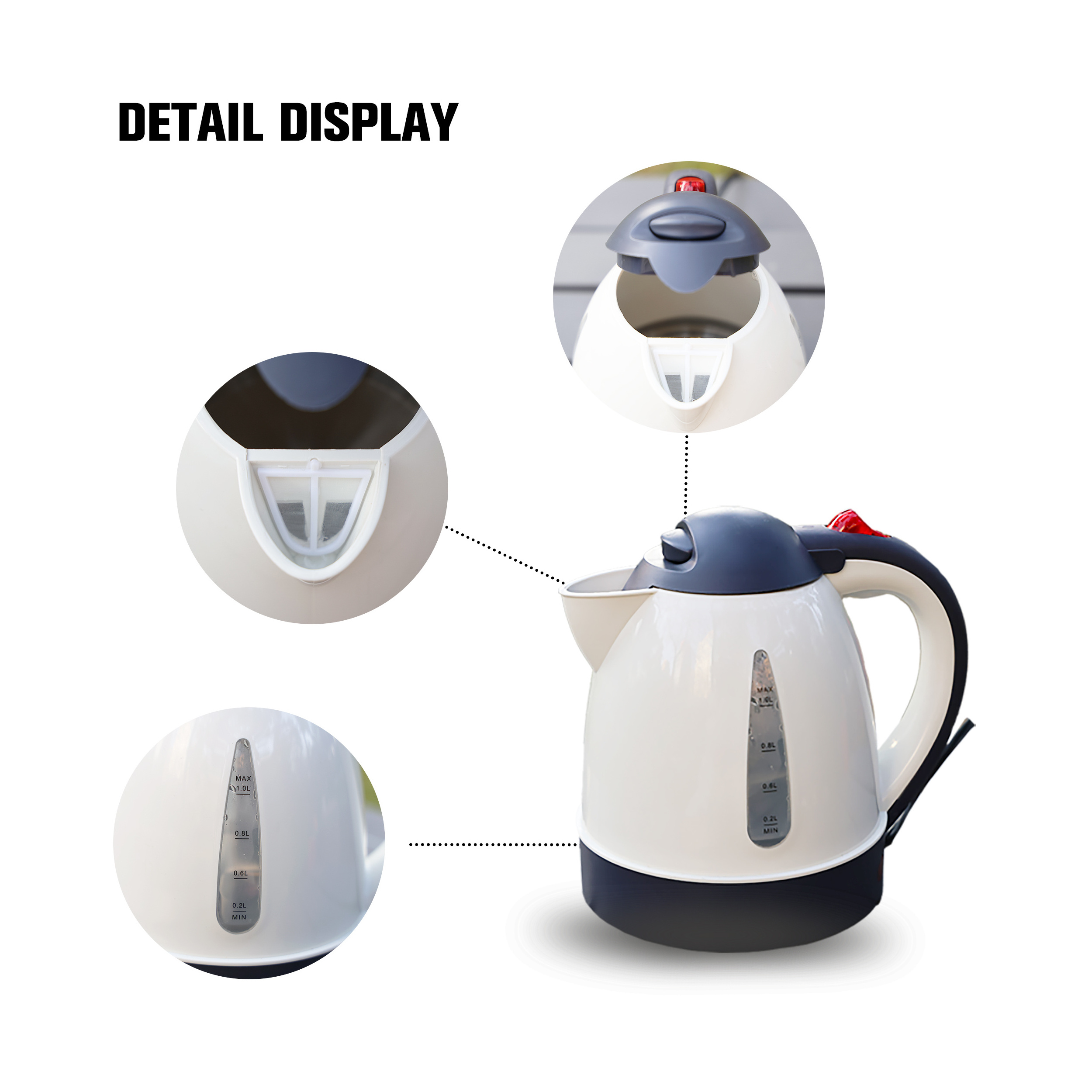 Hot Sell 12v/24v Portable auto vehicle kettle power travel kettle in car electric water heater kettle