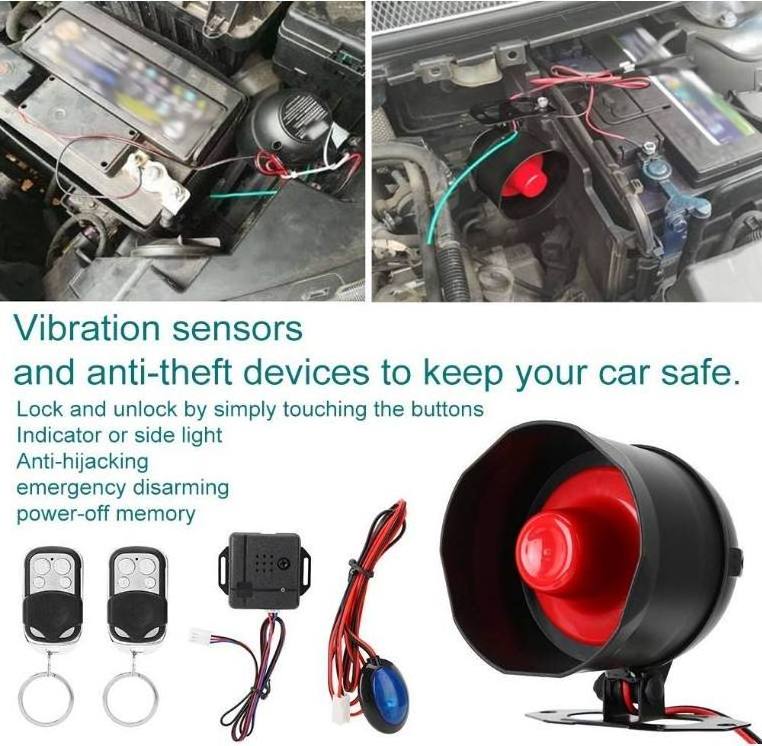 12V Alarm Immobilise unit with new design unit strong connector electric car door lock car central locking system