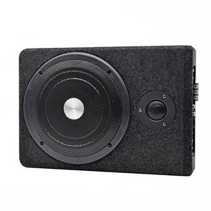 High Quality 8 inch 12V Ultra-thin High Power 12 Full Frequency Pure Bass Modified  Car Subwoofer