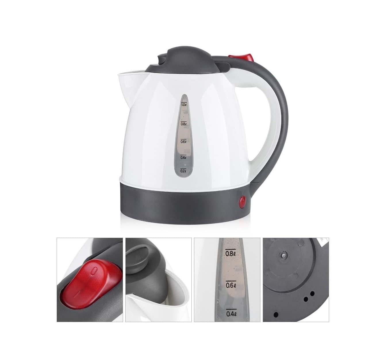 Hot Sale 12/24V Car Electric Variable Temperature 1000ML Stainless Steel Portable Electric Car Kettle