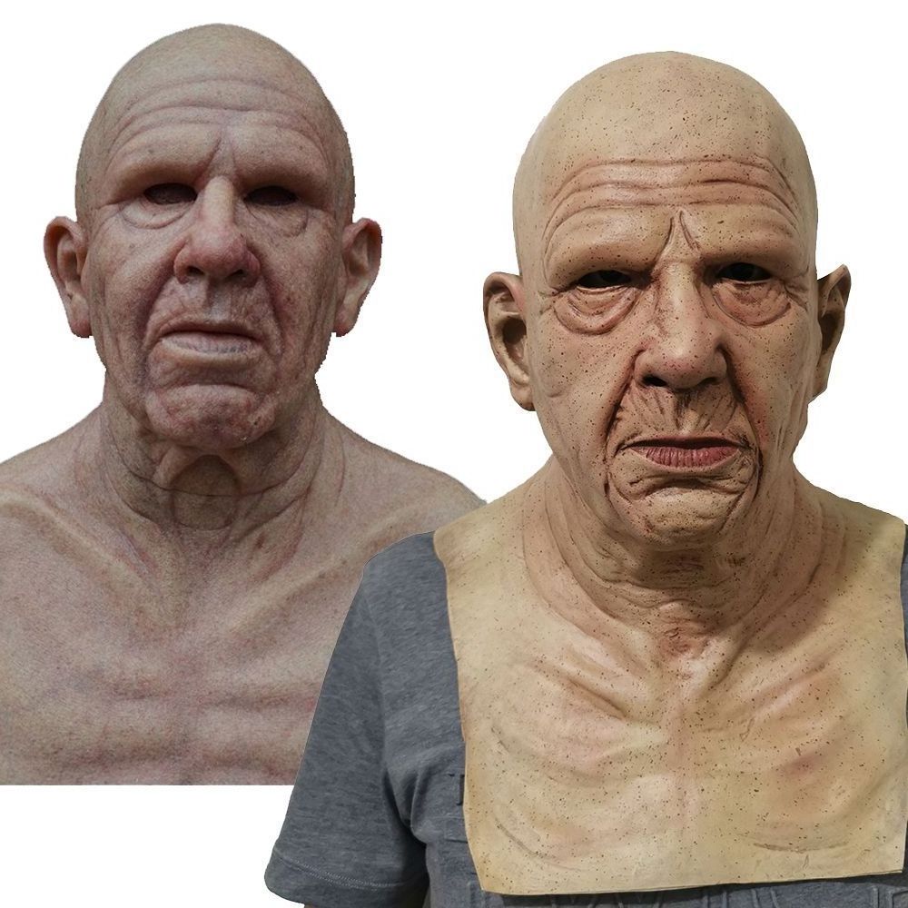 Jcostng Movie Celebrity Latex Mask Breaking Bad Professor Mr. White Realistic Cosplay Mask Costume Halloween Party Cosplay Mask