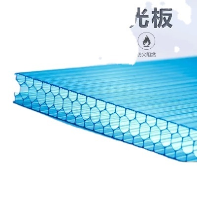 Factory Fast Delivery 4mm 6mm 8mm 10mm Cellular UV Protection Honeycomb Polycarbonate Hollow Sheet