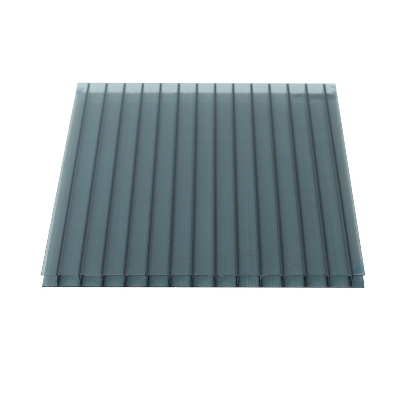 grey polycarbonate pc hollow skylight roofing sheet cover translucent sunshine board polycarbonate sheets