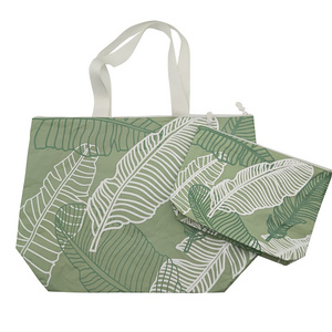 Custom Logo Printed Dupont Tyvek Paper Beach Bag Shopping Bag White Tyvek Tote Bag With Zipper