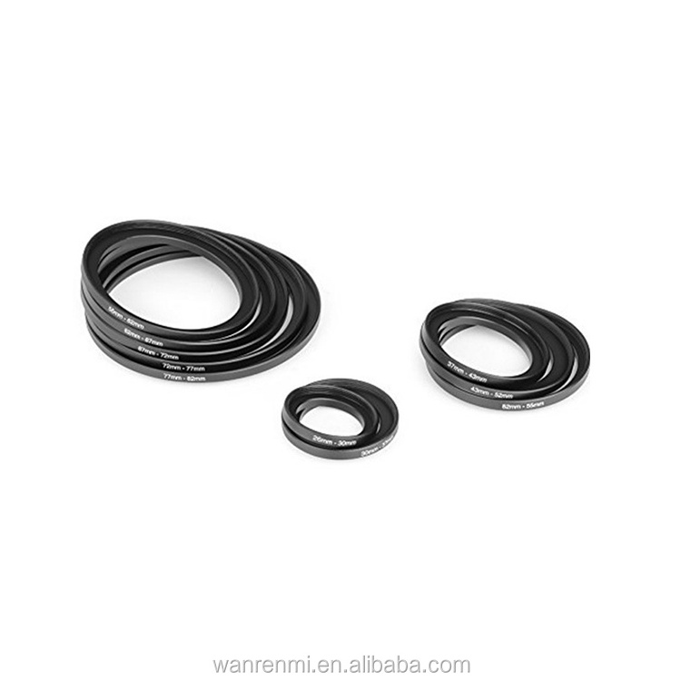 Professional photographic equipment universal 34-58mm filter lens step up down adapter ring for camera