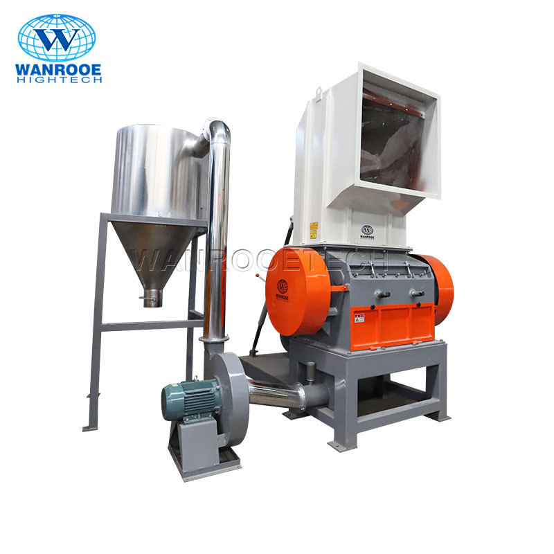 100-3000kg/h Used PVC PET Plastic Drum Shredder Plastic Crasher Machine