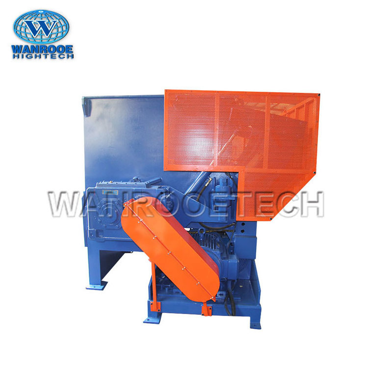 100-2000kg/h Waste Wood Pallet Shredder Office Chair Shredder Single Shaft Shredder Machine