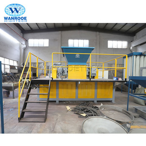 100-3000kg/h Scrap Industrial Metal Plastic Shredder Machine For Sale