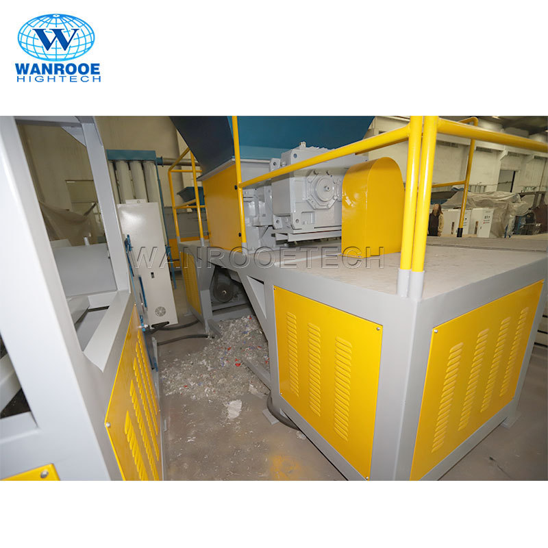 100-3000kg/h Scrap Industrial Metal Plastic Shredder Machine For Sale