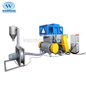 Factory Use Industrial PVC HDPE Pipe Plastic Shredder Crusher Machine for Sale