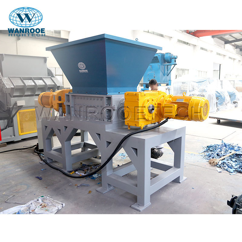 100-3000kg/h Waste Household Metal Recycling Crusher Car Lithium Battery Shredder Machine