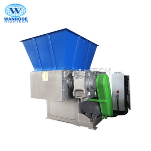 100-1500kg/h PP PE HDPE Pipe Lump Plastic Crusher Machine Plastic Recycling Shredder