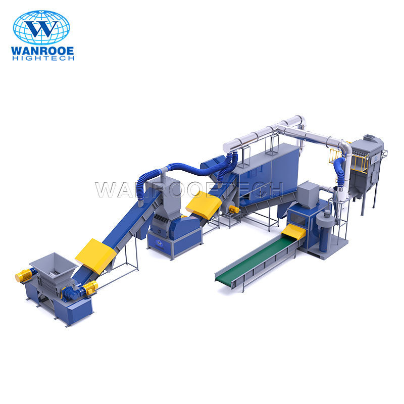 Air Conditioner Radiator Aluminum Copper Separator Machine