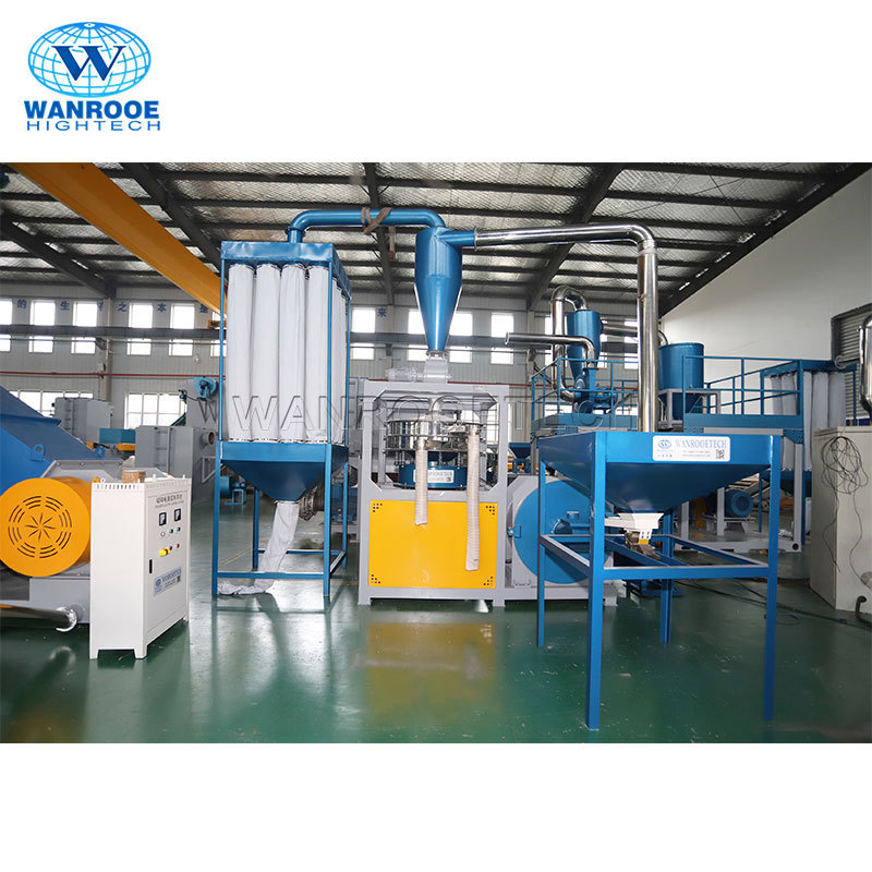 100-1000kg/h E waste Recycling Machine PCB Pulverizer PVC Powder Making Machine