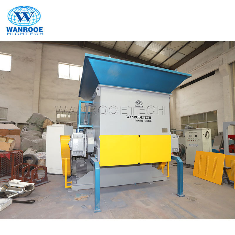 100-2000kg/h Waste Wood Pallet and Chipper Wood Shredder Machine