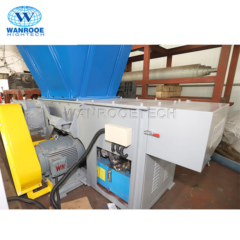 100-1500kg/h PP PE HDPE Pipe Lump Plastic Crusher Machine Plastic Recycling Shredder