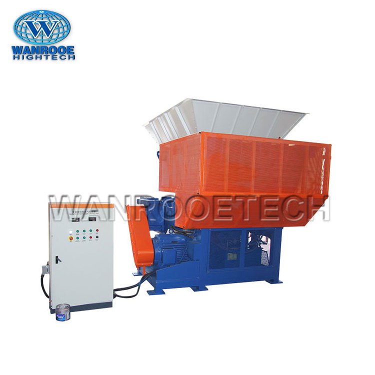 100-2000kg/h Waste Wood Pallet Shredder Office Chair Shredder Single Shaft Shredder Machine