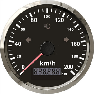 VIT TNG85 85mm GPS Speedometer Odometer Gauge 0-200Km/h For Boat Car Truck ATV Motorcycle