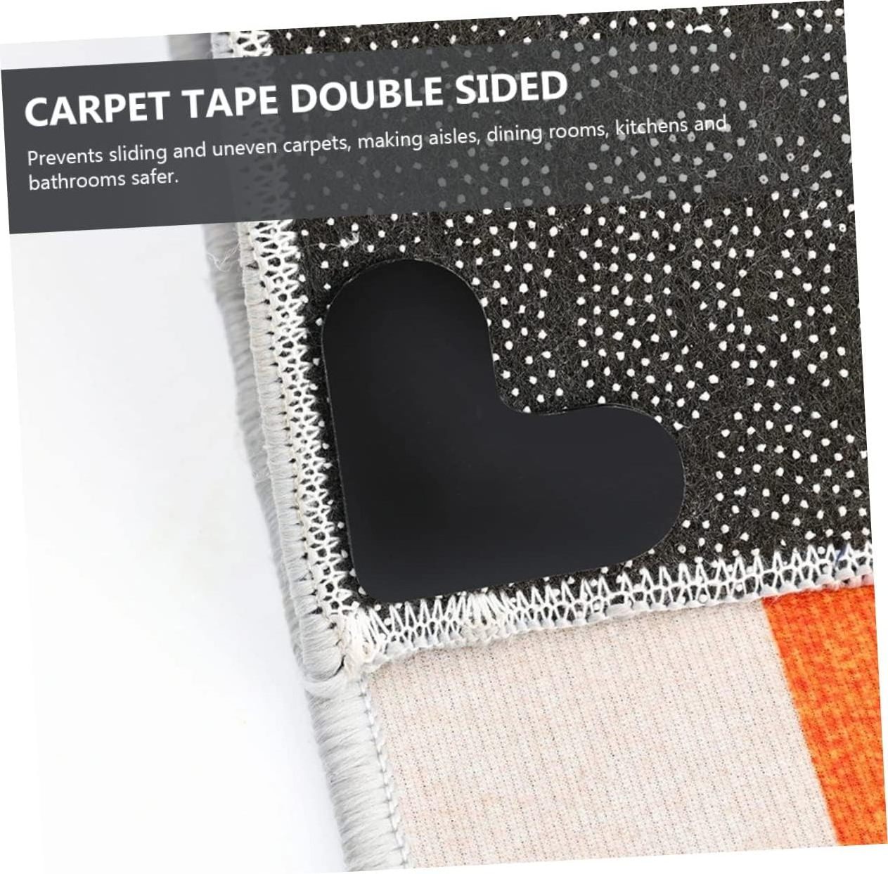 Durable Fixing Slip-resistant Self Adhesive Anti Slip Sticker Mat Fastener Rug Gripper Carpet Tape