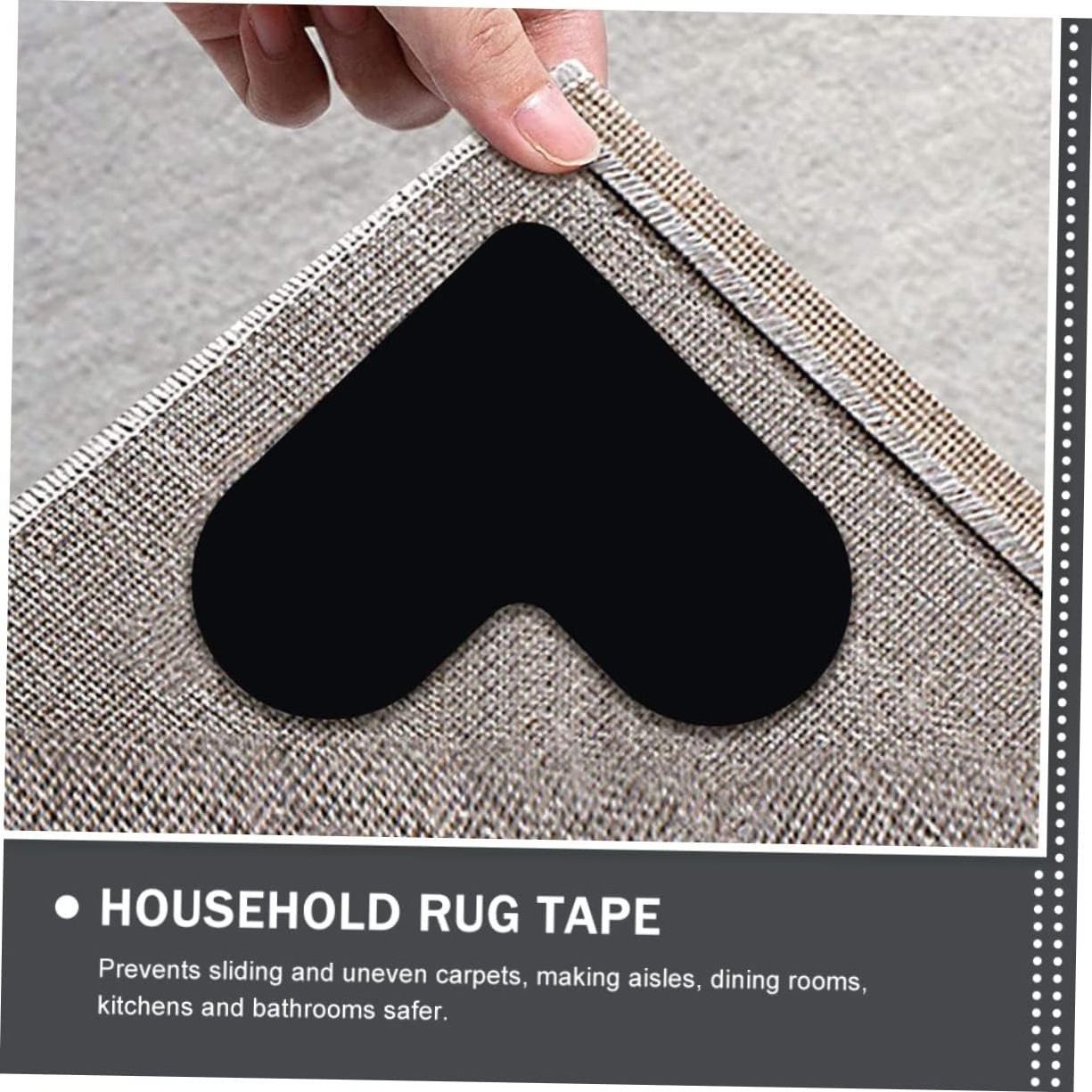 Durable Fixing Slip-resistant Self Adhesive Anti Slip Sticker Mat Fastener Rug Gripper Carpet Tape